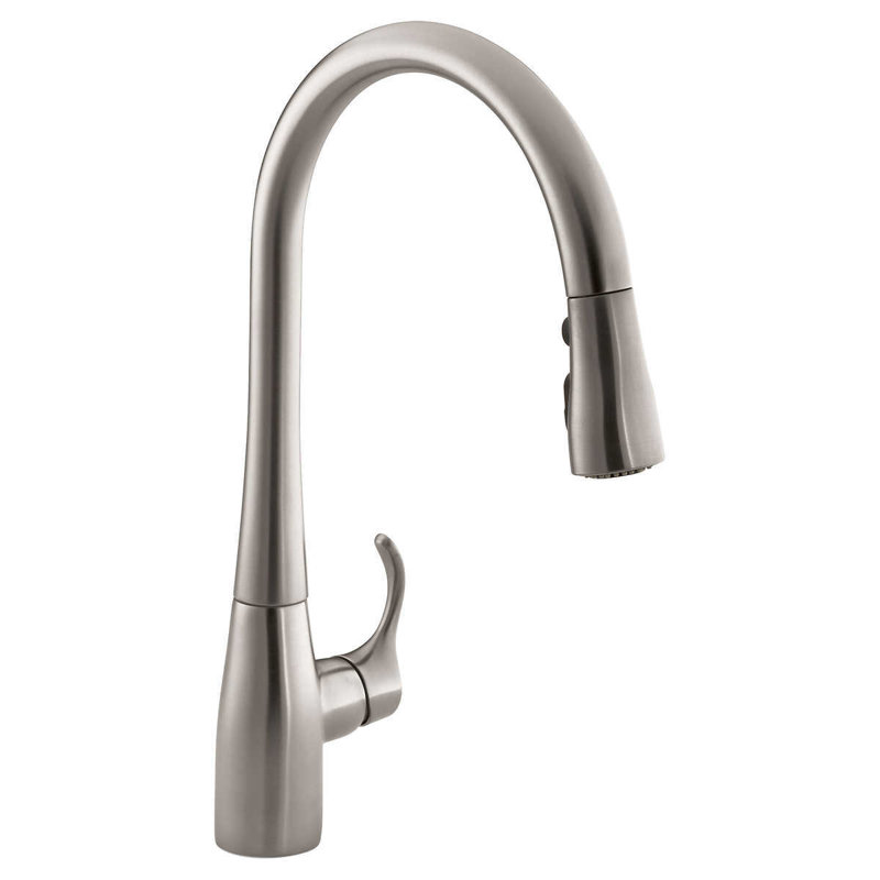 Kohler Simplice Pulldown Kitchen Faucet & Reviews Wayfair